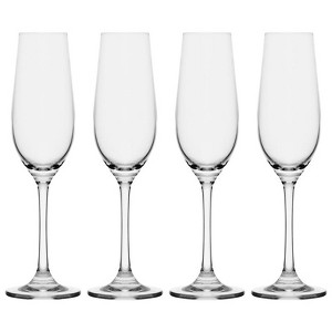 Mikasa Parker 8 oz Clear Crystal Flute Glass - 1 of 1