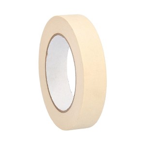 PSBM 24 Rolls Ivory General Purpose Masking Tape 2" x 60 Yards 4.3 Mil for painting and general use. - 1 of 4