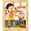 PosterPalooza | Photo Size Shabby Chic Yellow Frame - UV Acrylic, Foam Board Backing, Hanging Hardware - 2 of 4