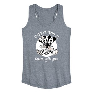 Women's - Disney - Mickey & Friends Graphic Racerback Tank - 1 of 4