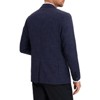 Coolmee Men's Casual Linen Blazer Jacket Lightweight Sport Coats One Button Suit Jackets - 4 of 4