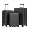 KTMBDW 20"/24"/28" 3 pcs/set in ABS Spinner Wheel Luggage, Carry on Suitcase, TSA Combination Lock - 2 of 4