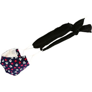 Pavilion Gift Company - Black Beauty - Mask Ties Set of 2 - 48" x 2.5" - Sweaters and Shawls - 1 of 4