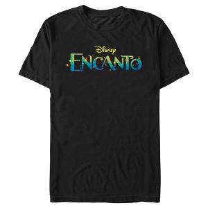 Men's Encanto Colorful Logo T-Shirt - 1 of 4