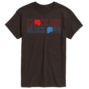 Men's - Rock 'Em Sock 'Em Robots - Knock His Block Off Short Sleeve Graphic T-Shirt - 1 of 4