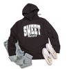 Simply Sage Market Women's Graphic Hoodie Sweetheart Varsity - 2 of 3