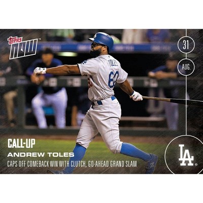 Topps Mlb La Dodgers Andrew Toles (call-up) #413 Topps Now