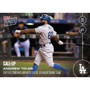 Topps MLB LA Dodgers Andrew Toles (Call-Up) #413 Topps NOW Trading Card - 1 of 1