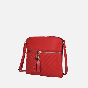 MKF Collection Winnie Quilted Vegan Leather Women’s Crossbody Bag by Mia K - 1 of 4