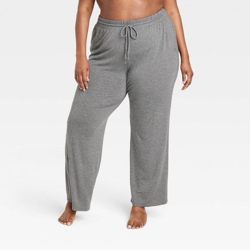 Women's Plus Size Beautifully Soft Cropped Pajama Pants - Stars