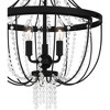 Quoizel Lighting Adelaide 3 - Light Semi-Flush Mount in  Matte Black - 3 of 4