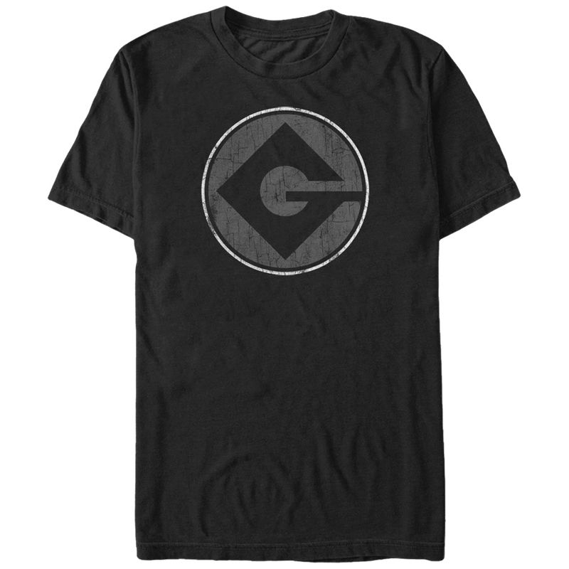 Men's Despicable Me Gru Logo T-Shirt, 1 of 5