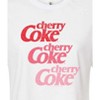 Women's - Coca-Cola - Cherry Coke Ombre Logo Cropped Graphic T-Shirt - 2 of 4