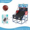 Gymax Children's Double-Shot Basketball Arcade Set with 4 Balls Pump Included Easy and Fast Assembly Ideal Gift - 4 of 4