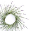Lavender Floral Twig Wreath 28"D - 2 of 2