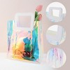 Unique Bargains Square Clear Gift Bag 1 Pc - 2 of 4