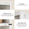 Acekool Farmhouse Bookcase with Storage, Wooden Bookshelf for Home Office, Living Room, Bedroom - 4 of 4