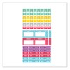 Academic Daily/Monthly Planner, 8 x 5, Cyan Cover, 12-Month (Aug to July): 2024 to 2025 - 4 of 4