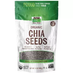 Now Foods Organic Chia Seed 12 oz Seed