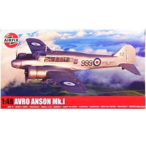 Avro Anson Mk.I Aircraft with 3 Scheme Options (Level 3) 1/48 Plastic Model Kit by Airfix - 1 of 4