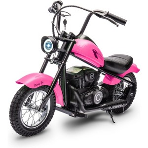 Garvee Electric Dirt Bike for Kids with 15 MPH Top Speed, 24V 300W Motor, LED Lights & 12" Air-Filled Tires - 1 of 4
