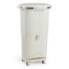 Costway 10 Gallon Kitchen Trash Can with Lid, 2 Removable Buckets, Step Pedal & Wheels - 3 of 4