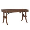 Lexicon Frazier Park Wood Writing Desk in Brown Cherry - 3 of 4