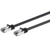 Monoprice Cat8 26AWG S/FTP Ethernet Network Cable - 1 Feet - Black, 2GHz, 40Gbps, 3dB Headroom, Pure Bare Copper, PVC - Entegrade Series - 2 of 4