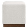 Modway Tilden 17 in. Square Boucle Upholstered Ottoman - 2 of 4