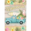 Tropical Pickup Truck Summer Garden Flag 18" x 12.5" Briarwood Lane - 3 of 4