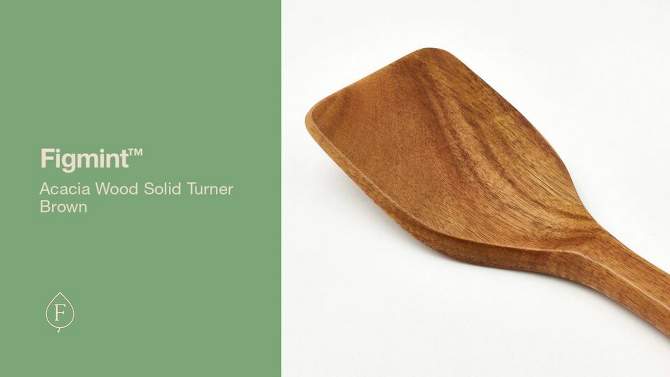 Acacia Wood Solid Turner Brown - Figmint&#8482;, 2 of 6, play video
