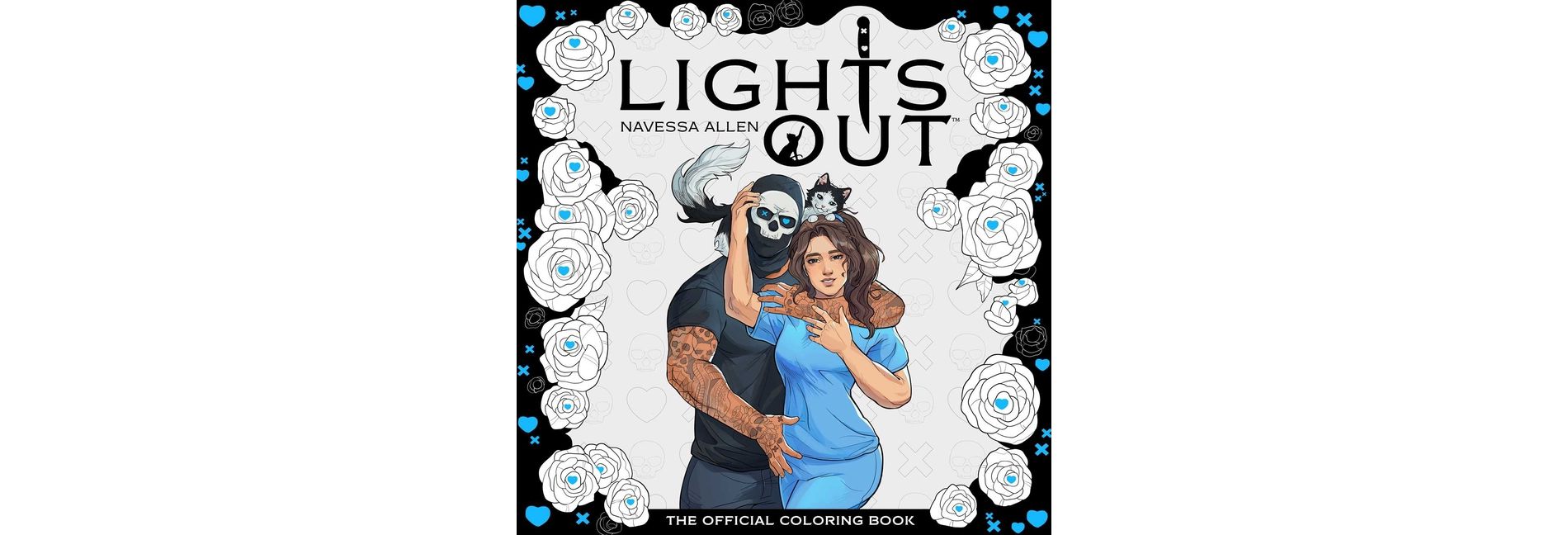 Lights Out: The Official Coloring Book - by  Navessa Allen & Lisa Alderson (Paperback)