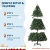 4.5Ft/6ft /7.5Ft/9 ft Artificial Christmas Tree, Realistic Premium Spruce Hinged Christmas Tree, Holiday Christmas Tree w/Metal Hinges - 3 of 4