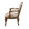 NicBex Polyester Accent Chair,Upholstered Living Room Chairs with Camel Backrest and Wood Legs,Modern Armchair,Accent Chairs for Living Room - 4 of 4