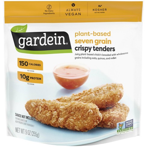 Gardein Vegan Plant-Based Frozen Seven Grain Crispy Tenders - 9oz - image 1 of 4