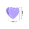Unique Bargains Multifunctional Office Picture Heart Paper and Bag Clip 20 Pcs - 2 of 4