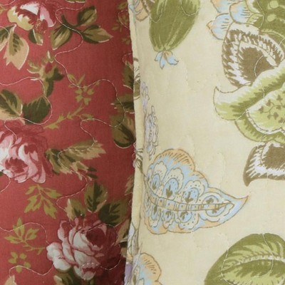 Blooming Prairie Floral Cotton Throw Pillow Set