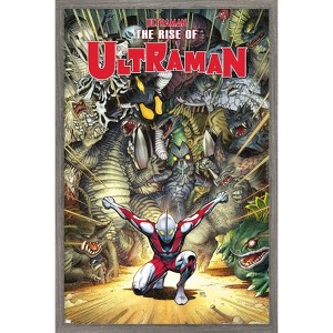 Trends International The Rise of Ultraman - Cover #2 Variant by Arthur Adams Framed Wall Poster Prints - 1 of 4