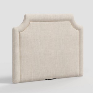 Twin Charlie Notched Border Stick-on-the-Wall Dorm Headboard - Threshold™ - 1 of 4