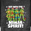 Men's - Teenage Mutant Ninja Turtles - Get Into The Ninja Spirit Graphic Fleece Sweatshirt - 2 of 4