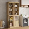 Narrow Bathroom Cabinet, 70 Inch Tall Storage Cabinet - 3 of 4
