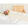 Unique Bargains Thanksgiving Wedding Party Decorations Cheesecloth Table Runner 6 Pcs - 2 of 4