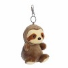 Aurora Mini Slomo Sloth Palm Pals Adorable Clip-On Brown 4" - 2 of 4