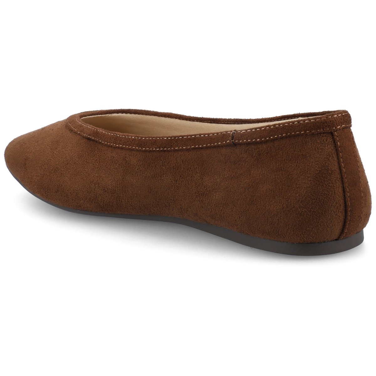 Обувь Journee Collection Journee Women's Fortune Casual Ballet Flats, Tan 9 — фото 7