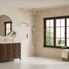 CRANACH Ceiling Mount 10 and 6 in. Dual Square Shower Head and Handheld Shower Head - 2 of 4