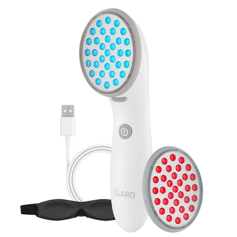 Photos - Cream / Lotion Spa Sciences CLARO FDA-Cleared RED/BLUE LED Acne Treatment Device