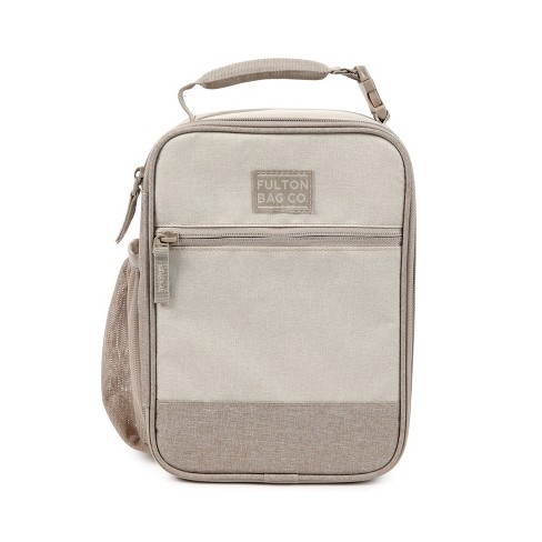 Fulton Bag Co. Jumbo Dual Compartment Lunch Box - Griffin Gray