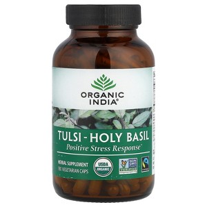 Organic India Tulsi-Holy Basil, 180 Vegetarian Caps - 1 of 4