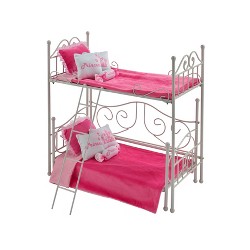 Badger Basket 01856 Doll Bunk Beds With Ladder and Storage Armoire for sale online 