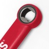 NCAA Nebraska Cornhuskers Stainless Steel BBQ Spatula with Bottle Opener: Grill Tools - 4 of 4